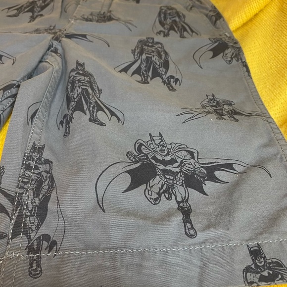 Gray & Blue Pull-on Cotton Shorts with DC Comics Batman. Gap Kids 14-16 NWT - Picture 5 of 15